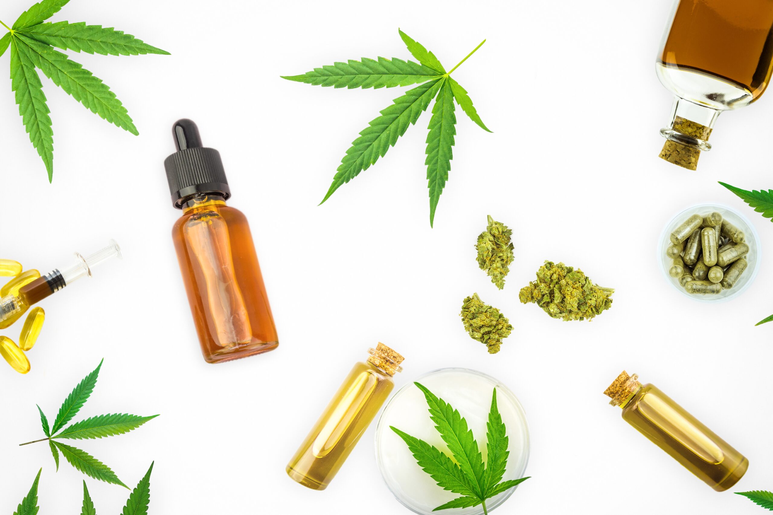 Les différents types de produits CBD